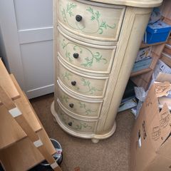 narrow chest of drawers