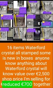 Waterford crystal