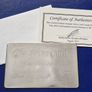 1 oz 2023 Pyromet silver .999 card with Coa in slip Image 2