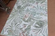 Durstone white flower 600x120 decorative tiles