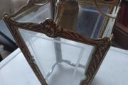 Vintage French brass single ceiling lantern light