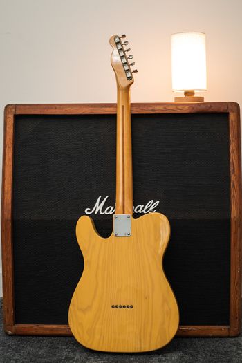 Fender American Vintage '52 Telecaster 1990s with Japanese Body - Butterscotch Blonde
