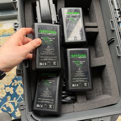 Patona 95w Batteries incl Charger