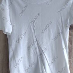 white t shirt with rhinestone chic chic new fits 6 8 10