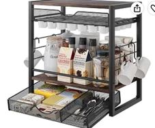 Coffee Pod/syrup/tea station - As New