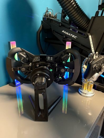 Fanatec GT3 endurance wheel on Clubsport hub