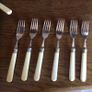 Vintage Epns Fish Knives and Forks Boxed Image 8