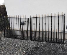 Galvanised Gates