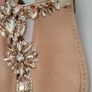 Ciaodea jewel encrusted thong sandals Sz 40 (Fit 6.5 - 7 UK)  Rrp 79.99 (New) Image 5