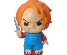 Monogram Childs Play Chucky Figural Bank