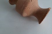 Small terracotta model vase