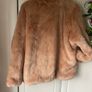 fur jacket blush shade size 12/14 Giorgia & John Image 8