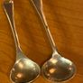 Antique silver spoons Image 2