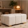 Elegant bubble pouffe ottoman 90x50 Image 4