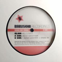 Glam - Hell's Party -  Babushka Recordings - QUINTESSENTIAL Dublin CLASSIC!