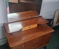 Vintage Dressing Table with Mirror