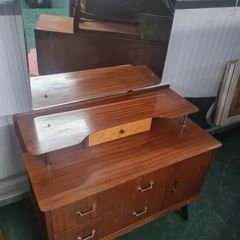 Vintage Dressing Table with Mirror