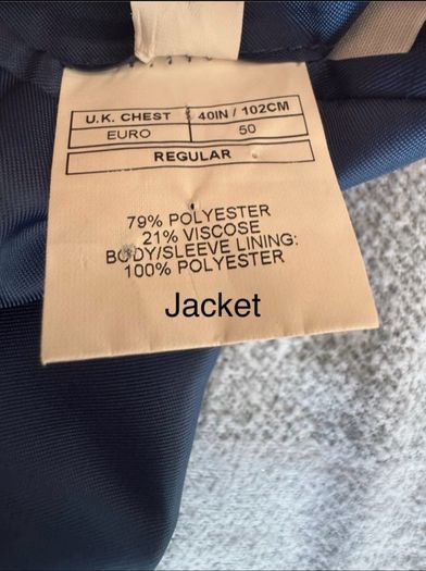Moss Bros 3 Piece Suit