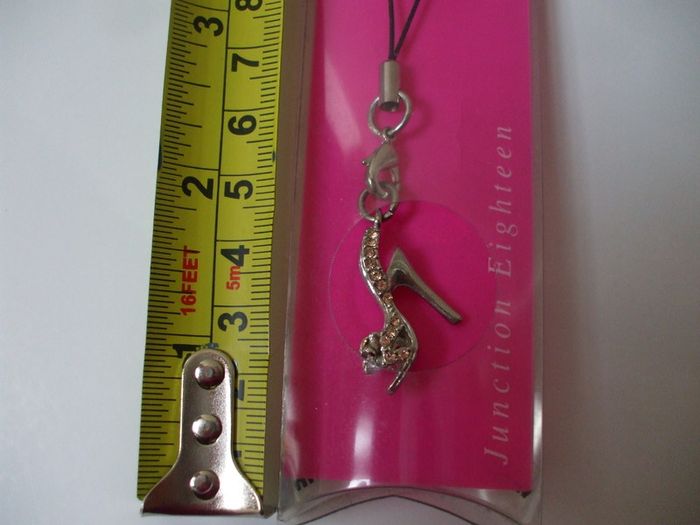 SALE!  Junction Eighteen Phone Charm with Swarovski Crystals