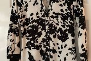 Zara Cow Print Blouse - Size S
