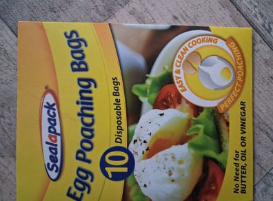 egg poaching bags x 10