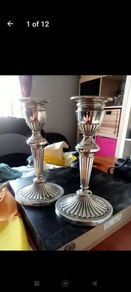 Silver Candle Sticks