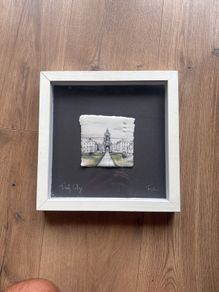 Framed Trinity College Dublin Artwork
