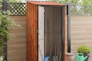 Garden Sheds Brown 103 x 74 x 200 cm Metal
