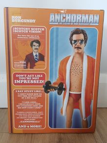 Ron Burgandy talking figure