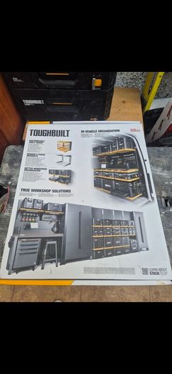 Toughbuilt 2 shelf-system