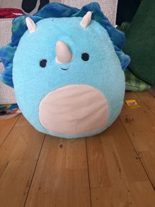 Blue Dino squish mellow