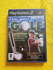 Gametrak Real World Golf PlayStation2 Ps2 games Original