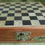 Chess Set made from Stone and Wood 6,5" x 6,5" Image 4