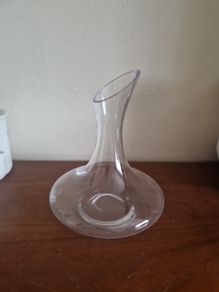 small wine decanter