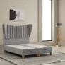 Seren Storage Ottoman Bed Grey Image 2