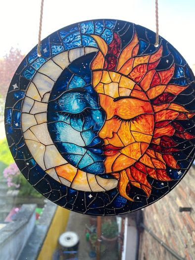 Fabulous Sun/Moon Suncatcher