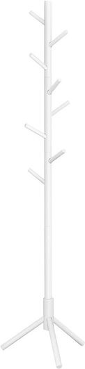 NEW SALE | Standing Coat Rack, Solid Wood Coat Rack, Tree-Shaped Coat Rack with 8 Hooks, 3 Height Options, for Clothes, Hats, Bags, for Living Room, Bedroom, Home Office