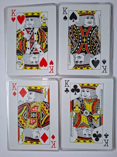 Playing Cards 7" by 5" Laminated