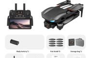 AE8 GPS BM 4K BK 1B Pro Max Obstacle Avoidance Drone GPS Positioning Drone Brushless Motor Quadcopter 8K HD Aerial Photography RC Airplane Toy