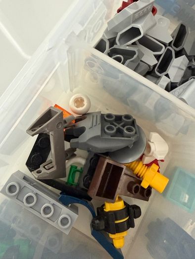 lego parts airplane engine light bricks etc