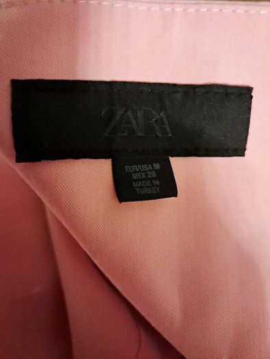 Zara blush pink halterneck backless dress