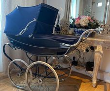 Silver cross antique pram