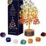 Chakra Tree - Gemstone Tree of Life Decor - Crystal Tree Ornaments - Home Decor - Ornaments for Living Room - Crystals and Gemstones Healing Gifts (MULTIPLE COLOURS/STYLES) Image 8