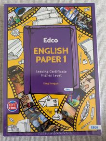 Edco English Paper 1 Leaving Certificate Higher Level + Unused e-Book Code