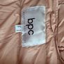 Light feather jacket size 12 dusty pink pastel colour Image 2
