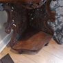 Carved& Pierced Corner Display Unit Image 5