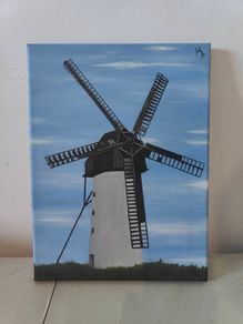 Original acrylic landscape painting