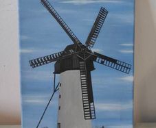 Original acrylic landscape painting