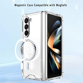 Galaxy Z Fold 5 (5G) ShockProof Magsafe Magnetic Transparent Case