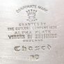 Viners  Silver Alpha Plated Oval Vintage Tray Chased Gallery Image 2